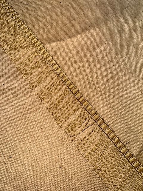 Upholstery Spectrum Decorative Synthetic Viscose Rope Fringe - Gold - Soft Options upholstery trim Soft Options Fabric Supplies