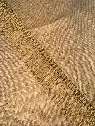 Upholstery Spectrum Decorative Synthetic Viscose Rope Fringe - Gold - Soft Options upholstery trim