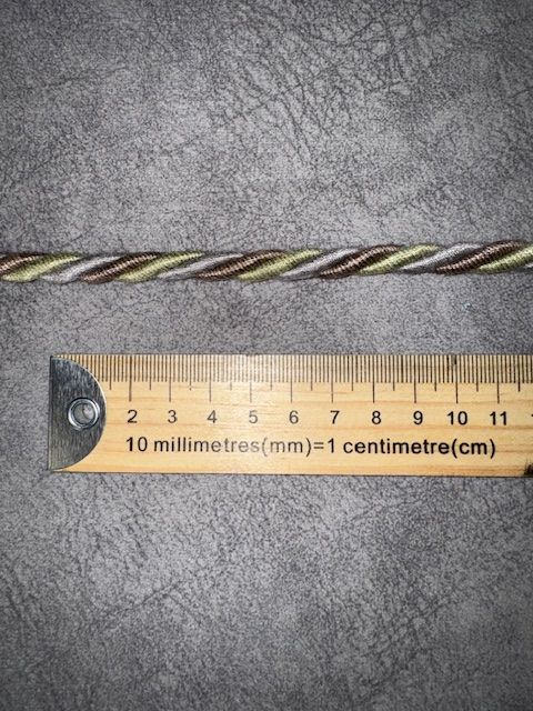 Upholstery Decorative Finishing Cord - Earth Hue Mix