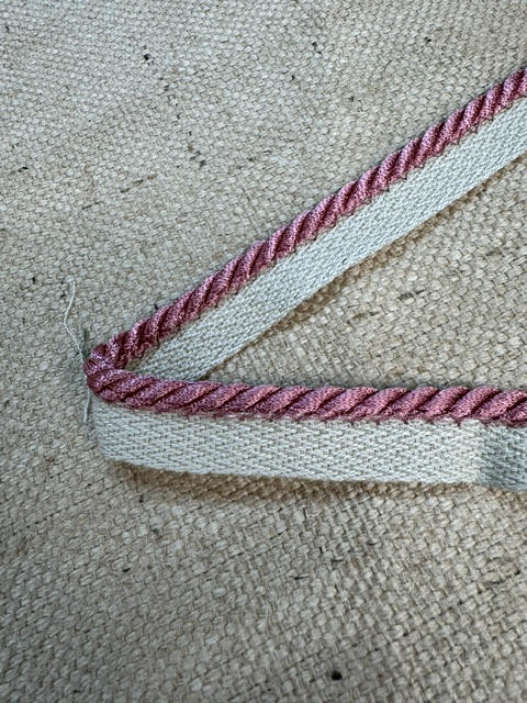 Upholstery Flanged Cord Trim - Candy