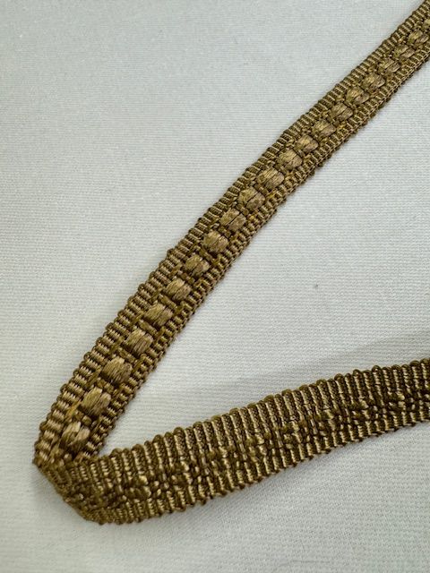 Upholstery Braid/Gimp Trim - Old Gold