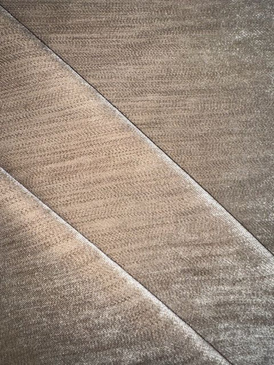 Ross Fabrics Mixed Velvet Crush Slub Neutral Fog Upholstery Fabric - Soft Options upholstery trim