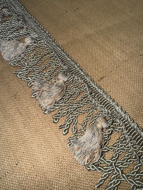 Upholstery Spectrum Bullion Tassel Fringe - Pistachio/Beech - Soft Options upholstery trim