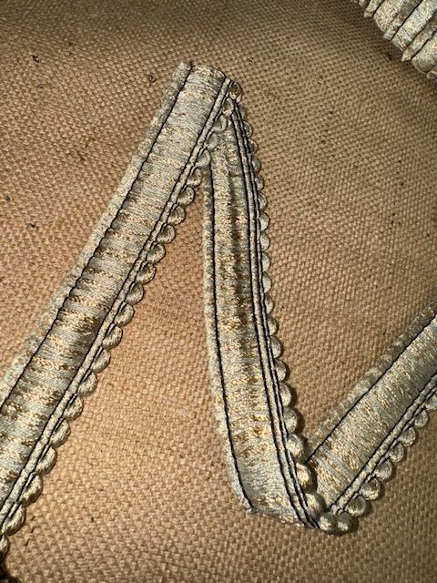 Upholstery Brush Fringe/ Ruche Trim - Mint Cracknel