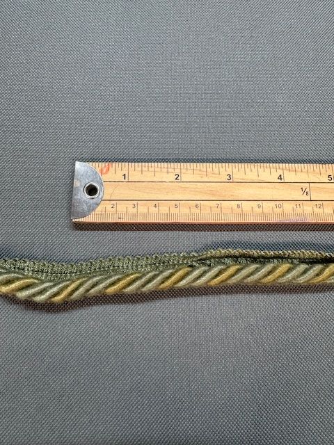 Upholstery Flanged Cord - Fern Olive Mix