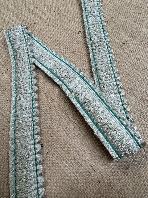 Upholstery Brush Fringe/ Ruche Trim - Oyster
