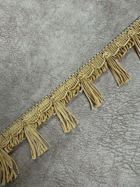 Upholstery Tassel Fringe with Rope Top - Corn - Soft Options upholstery trim