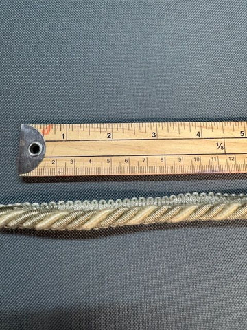 Upholstery Flanged Cord - Mixed Neutral