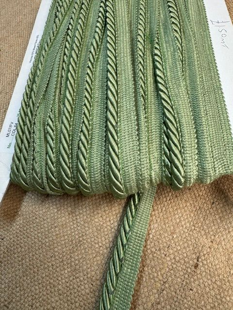 Upholstery Flanged Cord Trim - Fern