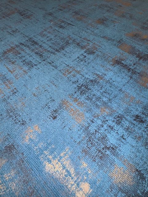 Rosemount Seville Peacock Chenille Upholstery Fabric - Soft Options upholstery trim