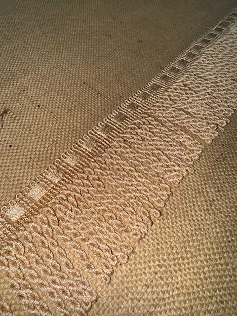 Upholstery Spectrum Roman Fringe - Braided top Rope - Apricot