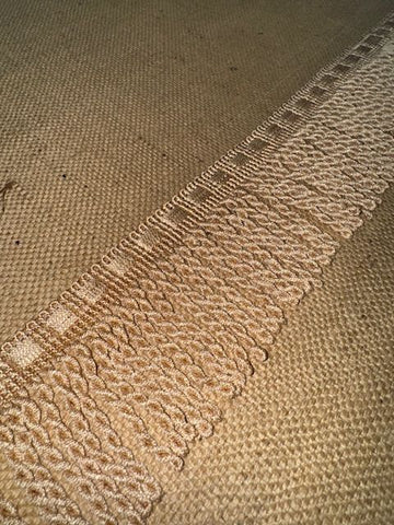 Upholstery Spectrum Roman Fringe - Braided top Rope - Apricot - Soft Options upholstery trim