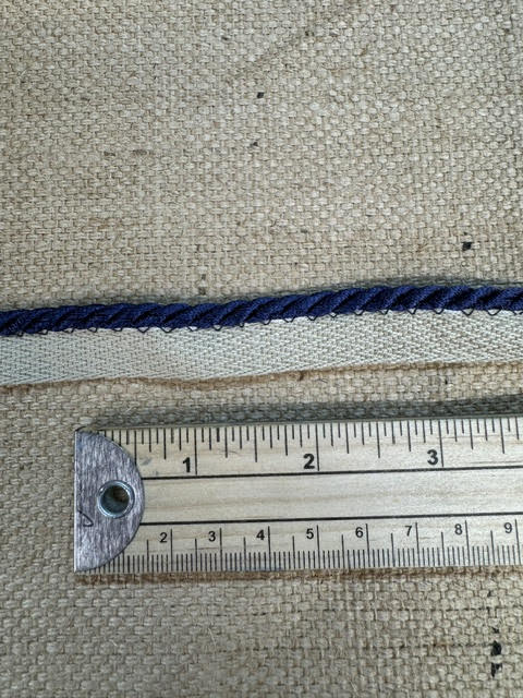 Upholstery Flanged Cord Trim - Regent Purple