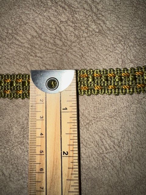 Upholstery Decorative Flat Braid Trim - Lime Pickle