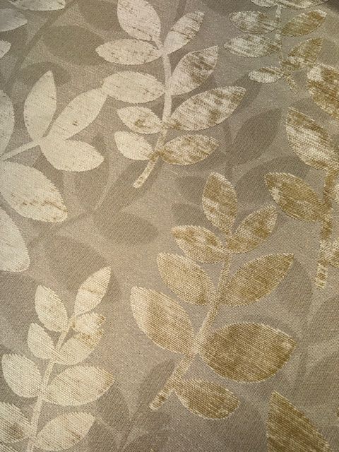 Uppingham Natural Leaf Flat Weave Upholstery Fabric - Soft Options upholstery trim