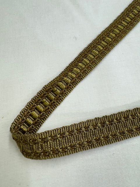 Upholstery Braid/Gimp Trim - Moss Gold