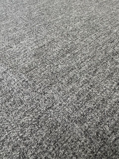 Steel Grey Marley Flatweave Upholstery Fabric - Soft Options upholstery trim