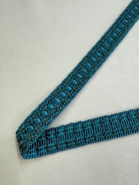 Upholstery Braid/Gimp Trim - Petrol Blue