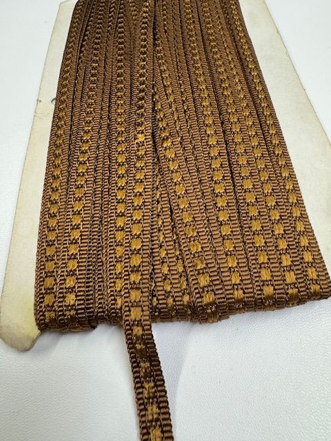 Upholstery Braid/Gimp Trim - Coffee Brown - Soft Options upholstery trim