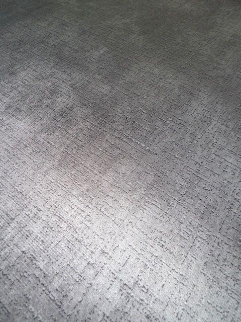 Cure Silver Slub Velvet Upholstery Fabric