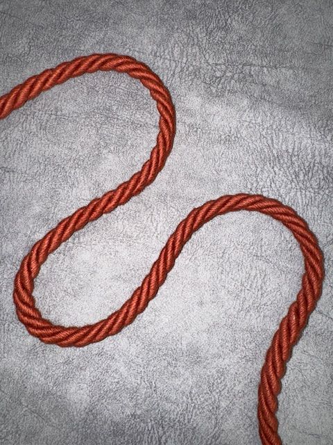 Upholstery Decorative Finishing Cord - Brick Red