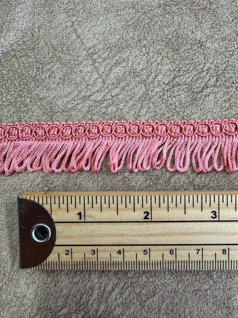 Upholstery Looped Tassel Fringe - Candy Pink