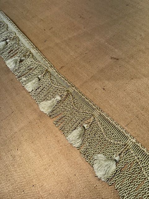 Upholstery Spectrum Bullion Tassel Fringe - Oyster