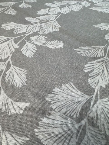 Laura Ashley Waxham Steel Linen Upholstery Fabric