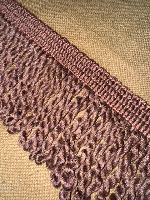 Upholstery Spectrum Decorative Fringe - Soft Plum