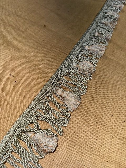 Upholstery Spectrum Bullion Tassel Fringe - Pistachio/Beech