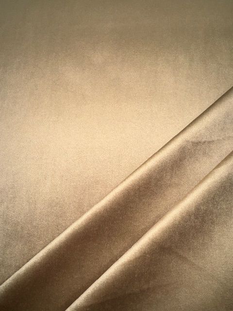 Rosemount Monaco Biscuit Luxury Soft feel Velvet Upholstery Fabric