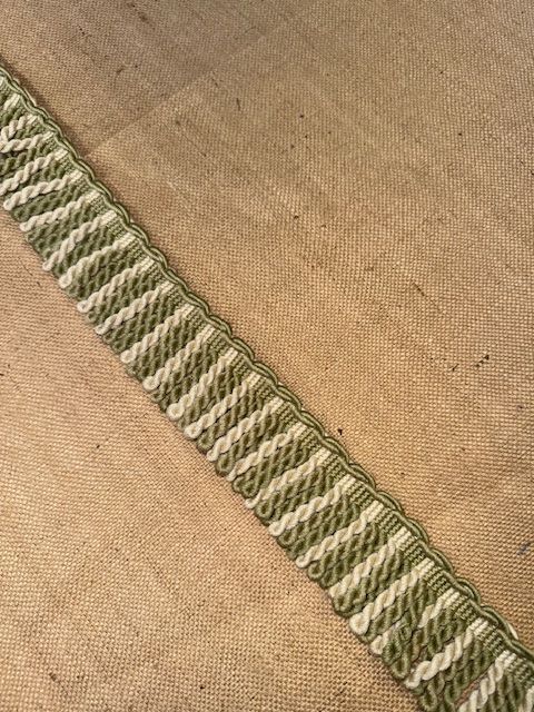Upholstery Spectrum Bullion Fringe - Mint/Cream Mix