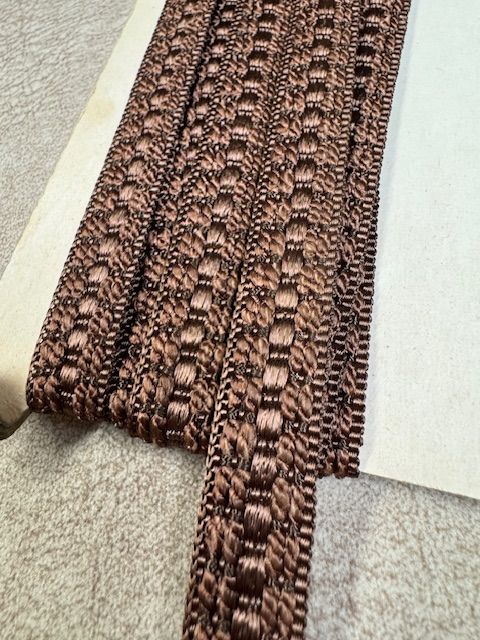 Upholstery Flat Braid Trim - Coco - Soft Options upholstery trim