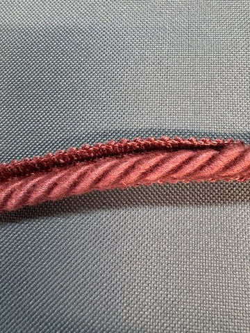 Upholstery Flanged Cord - Deep Salmon