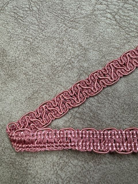 Upholstery Decoratove Braid Trim - Cotton Pink