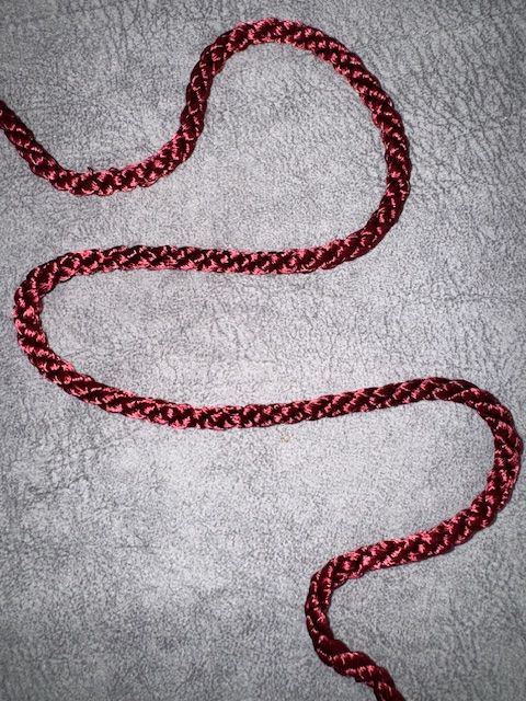 Upholstery Decorative Finishing Cord - Burgundy