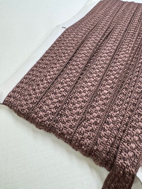 Upholstery Braid/Gimp Trim - Mid Brown - Soft Options upholstery trim