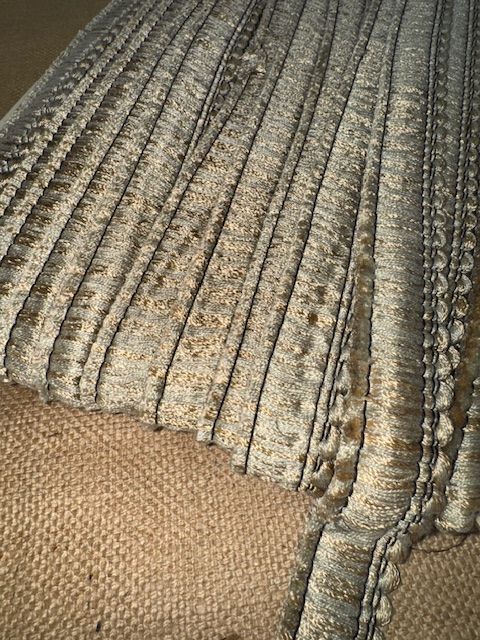 Upholstery Brush Fringe/ Ruche Trim - Mint Cracknel - Soft Options upholstery trim