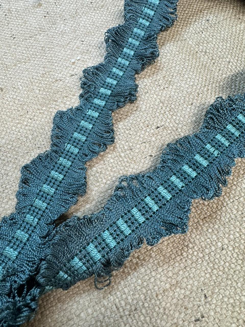Upholstery Double Sided Haberdashery fringe - Emerald