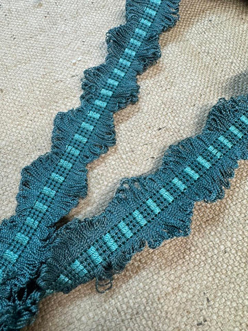 Upholstery Double Sided Haberdashery fringe - Emerald