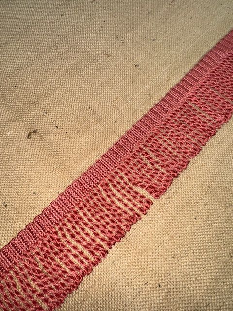 Upholstery Spectrum Roman Fringe - Braided top Rope - Salmon Pink