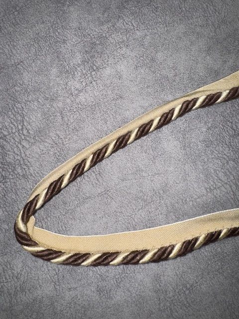 Upholstery Flanged Cord - Mocha Mix