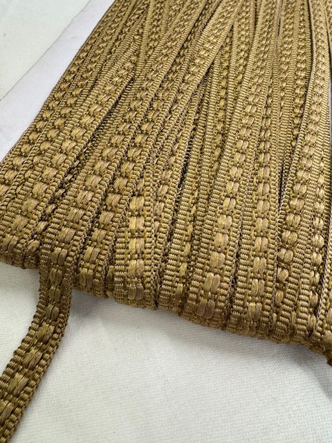 Upholstery Braid/Gimp Trim - Old Gold