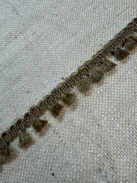 Upholstery Haberdashery Tassle Fringe - Copper