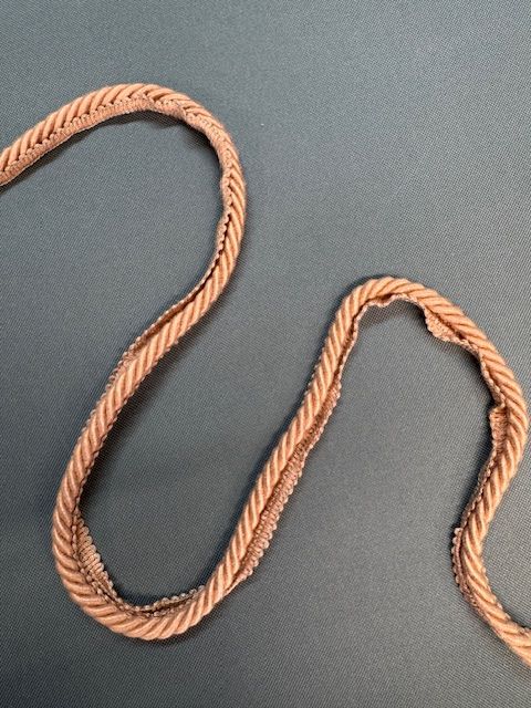 Upholstery Flanged Cord - Coral