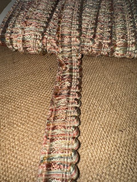 Upholstery Brush Fringe/ Ruche Trim - Pistachio Mix