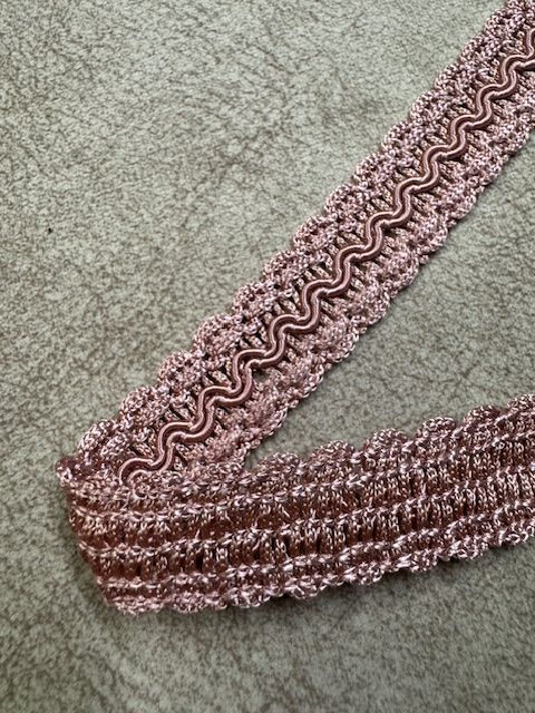 Upholstery Decoratove Braid Trim - Mauve Pink