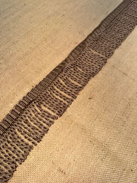 Upholstery Spectrum Roman Fringe - Braided top Rope - Latte