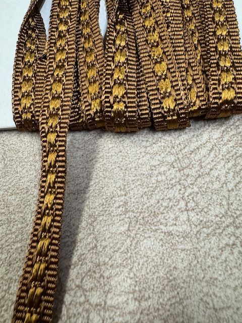 Upholstery Flat Braid Trim - Conker - Soft Options upholstery trim