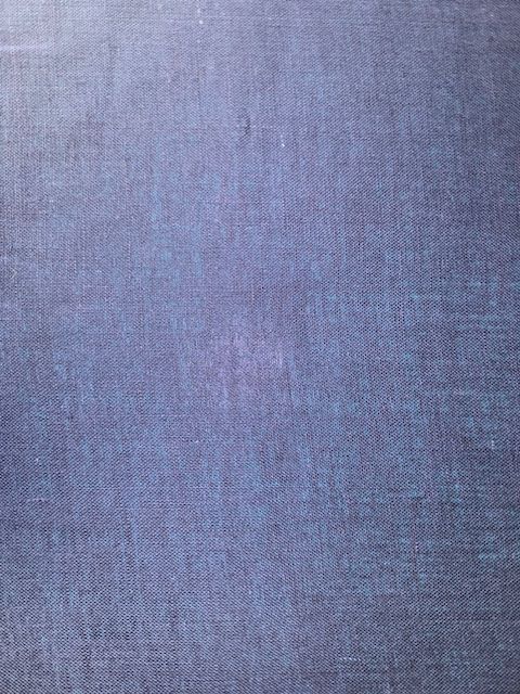 Blue Hessian Decorative Fabric - Fire Retardant